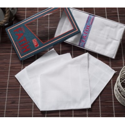 Fatih Jelatinli Erkek Mendili - 12'li Paket
